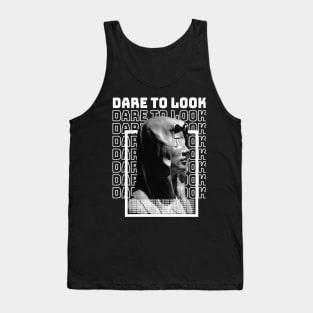 "DARE TO LOOK" WHYTE - STREET WEAR URBAN STYLE Tank Top